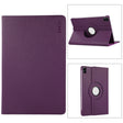 For Redmi Pad SE 11.0 ENKAY Hat-Prince 360 Degree Rotation Litchi Leather Smart Case(Dark Purple) - free shipping - PMc TechLife - Order now!