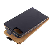 For iPhone 16e Vertical Flip Leather Phone Case with Card Slot(Black)