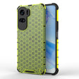 For Honor 90 Lite / X50i Shockproof Honeycomb Phone Case(Green) - Honor Cases by PMC TechLife | Online Shopping South Africa | PMC TechLife