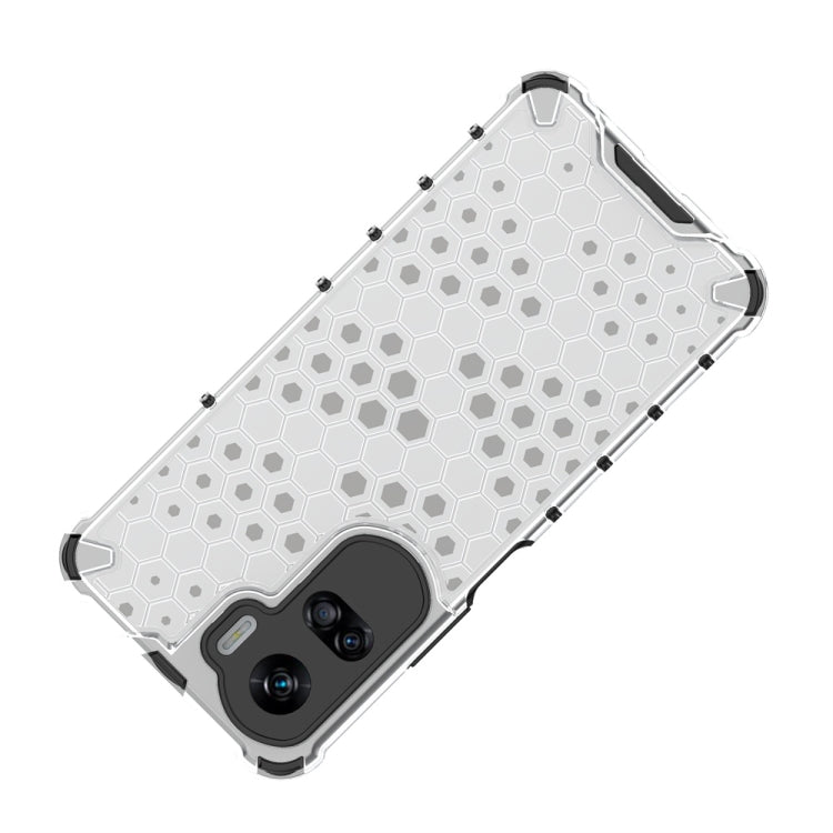 For Honor 90 Lite / X50i Shockproof Honeycomb Phone Case(Green)
