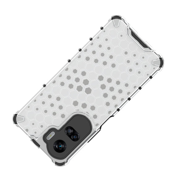 For Honor 90 Lite / X50i Shockproof Honeycomb Phone Case(Green)