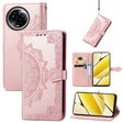 For Realme 11  5G Mandala Flower Embossed Leather Phone Case(Rose Gold) - Realme Cases by PMC TechLife | Online Shopping South Africa | PMC TechLife | Buy Now Pay Later Mobicred