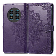 For Ulefone Note 15 Mandala Flower Embossed Leather Phone Case(Purple)