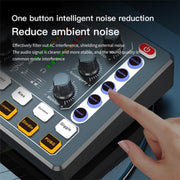 BM800 Live Sound Card with Condenser Microphone Kit(White)