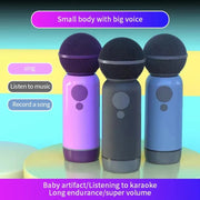 K1 Handheld Bluetooth Microphone Support Mobile Phone Connection(Black)