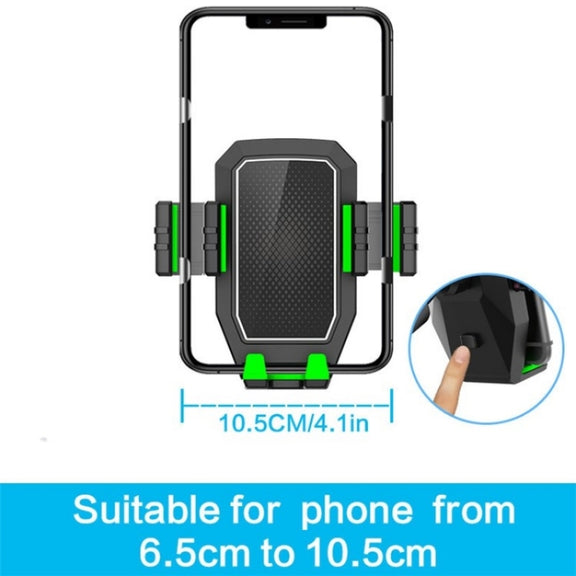 A06 Multifunctional Car Cup Mug Bottle Holder Mobile Phone Mount Stand Food Snack Tray Table(Green)