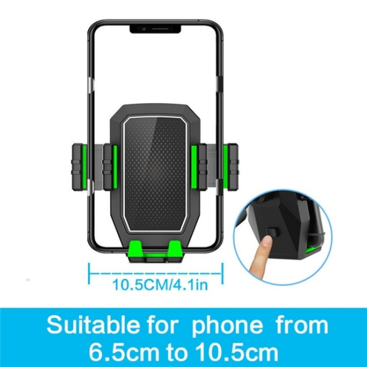 D08 With Adjustable Snack Cup Cup Holder Phone Mount For Car Phone Clamping Mount Holder(Grey)
