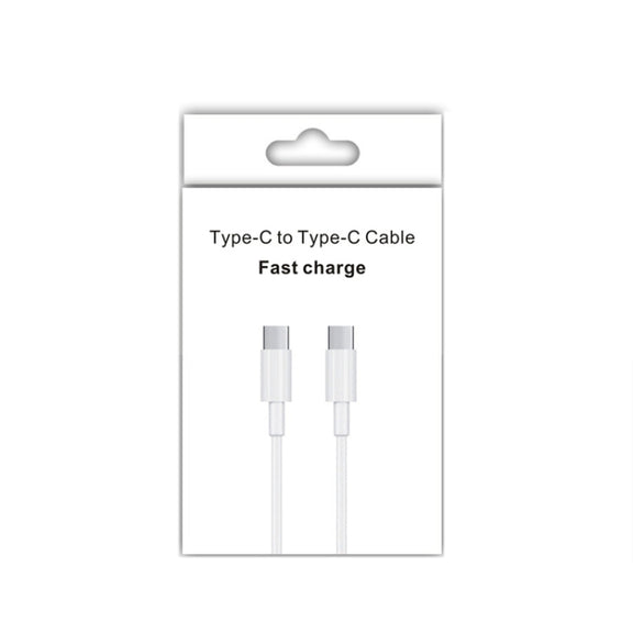 XJ-97 60W 3A USB-C / Type-C to Type-C Fast Charging Data Cable, Cable Length:0.3m