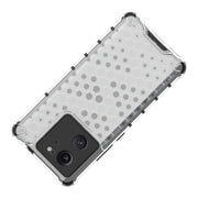 For Redmi K60 Ultra Shockproof Honeycomb Phone Case(White)