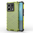 For Redmi Note 13 Pro 5G Shockproof Honeycomb Phone Case(Green) - Note 13 Pro Cases by PMC TechLife | Online Shopping South Africa | PMC TechLife