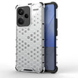 For Redmi Note 13 Pro+ Shockproof Honeycomb Phone Case(White) - Note 13 Pro+ Cases by PMC TechLife | Online Shopping South Africa | PMC TechLife