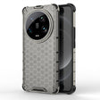 For Xiaomi 14 Ultra Shockproof Honeycomb Phone Case(Black) - 14 Ultra Cases by PMC TechLife | Online Shopping South Africa | PMC TechLife | Buy Now Pay Later Mobicred