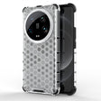 For Xiaomi 14 Ultra Shockproof Honeycomb Phone Case(White) - 14 Ultra Cases by PMC TechLife | Online Shopping South Africa | PMC TechLife | Buy Now Pay Later Mobicred
