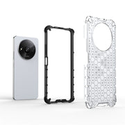 For Xiaomi Redmi A3 Shockproof Honeycomb Phone Case(Green)