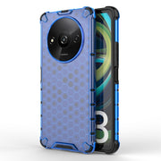 For Xiaomi Redmi A3 Shockproof Honeycomb Phone Case(Blue)