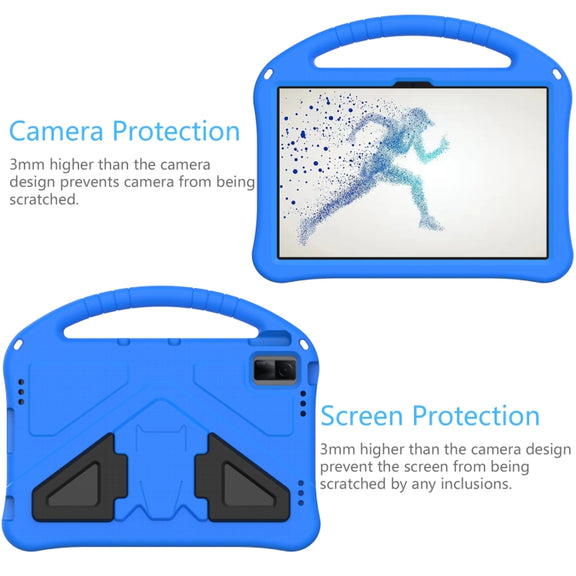 For Lenovo Tab M10 5G 2023 EVA Shockproof Tablet Case with Holder(Blue)