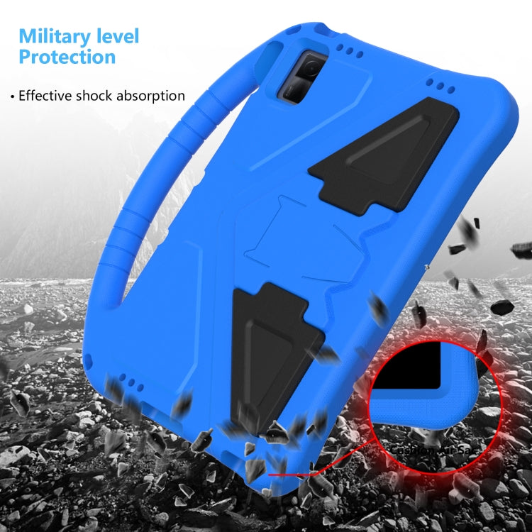 For Lenovo Tab M10 5G 2023 EVA Shockproof Tablet Case with Holder(Blue)