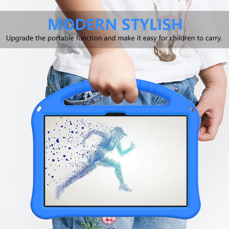 For Lenovo Tab M10 5G 2023 EVA Shockproof Tablet Case with Holder(Blue)