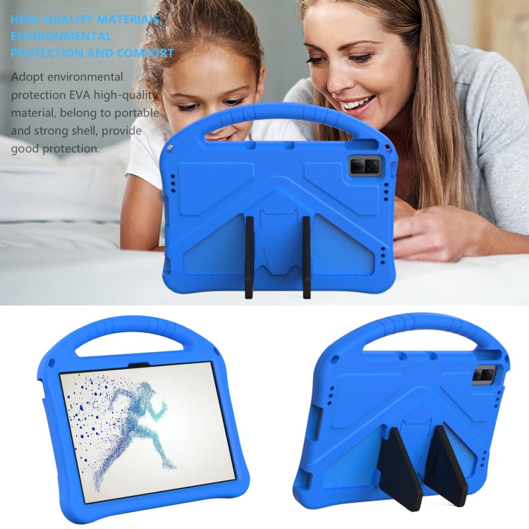 For Lenovo Tab M10 5G 2023 EVA Shockproof Tablet Case with Holder(Blue)