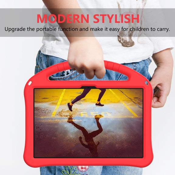 For Lenovo Tab M10 5G 2023 EVA Shockproof Tablet Case with Holder(Red)
