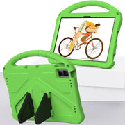 For Lenovo Tab M10 5G 2023 EVA Shockproof Tablet Case with Holder(Green)