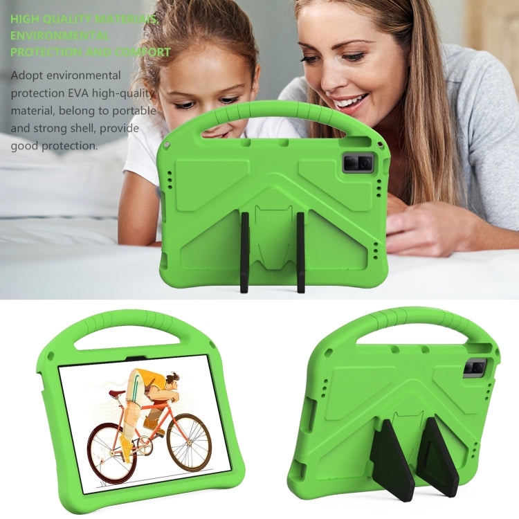 For Lenovo Tab M10 5G 2023 EVA Shockproof Tablet Case with Holder(Green)