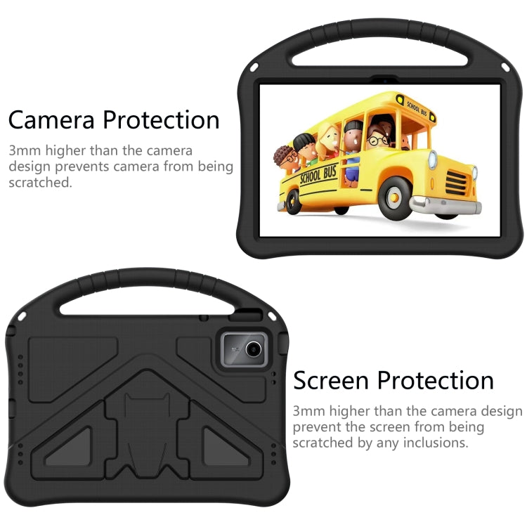 For Lenovo Tab M11 /Xiaoxin Pad 11 2024 EVA Shockproof Tablet Case with Holder(Black)