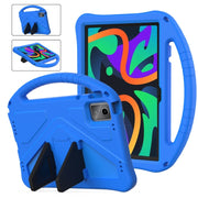 For Lenovo Tab M11 /Xiaoxin Pad 11 2024 EVA Shockproof Tablet Case with Holder(Blue)