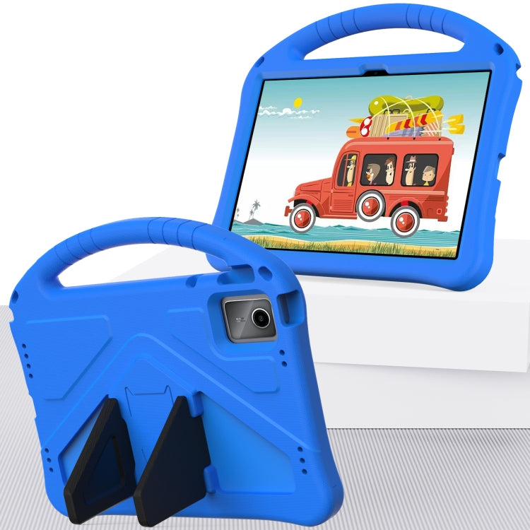 For Lenovo Tab M11 /Xiaoxin Pad 11 2024 EVA Shockproof Tablet Case with Holder(Blue)