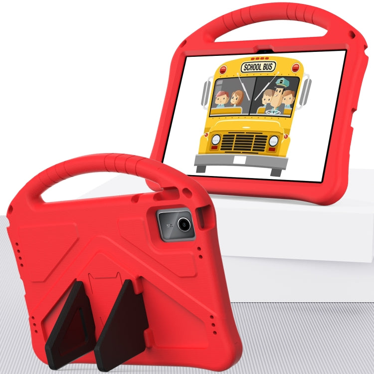 For Lenovo Tab M11 /Xiaoxin Pad 11 2024 EVA Shockproof Tablet Case with Holder(Red)