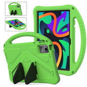 For Lenovo Tab M11 /Xiaoxin Pad 11 2024 EVA Shockproof Tablet Case with Holder(Green)