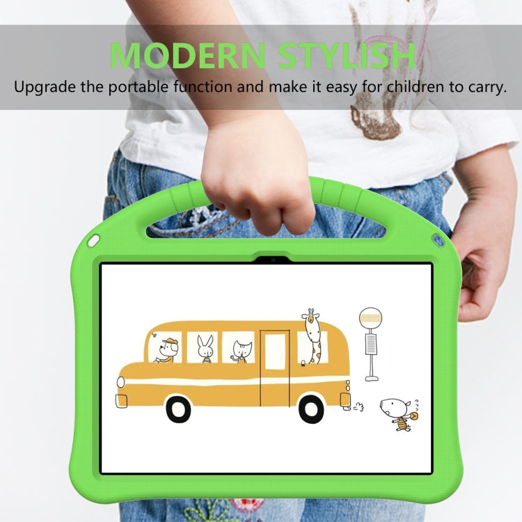 For Lenovo Tab M11 /Xiaoxin Pad 11 2024 EVA Shockproof Tablet Case with Holder(Green)