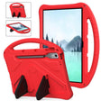 For Lenovo Xiaoxin Pad Pro 12.7 2025 EVA Shockproof Tablet Case with Holder(Red) - Lenovo by PMC TechLife | Online Shopping South Africa | PMC TechLife | Buy Now Pay Later Mobicred