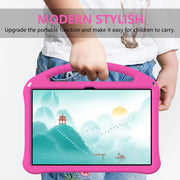 For Lenovo Xiaoxin Pad Pro 12.7 2025 EVA Shockproof Tablet Case with Holder(Rose Red)
