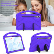 For Lenovo Xiaoxin Pad Pro 12.7 2025 EVA Shockproof Tablet Case with Holder(Purple)