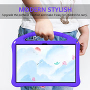 For Lenovo Xiaoxin Pad Pro 12.7 2025 EVA Shockproof Tablet Case with Holder(Purple)