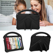 For Lenovo Tab TB-311 / WiFi 10.1 2025 EVA Shockproof Tablet Case with Holder(Black)