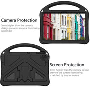 For Lenovo Tab TB-311 / WiFi 10.1 2025 EVA Shockproof Tablet Case with Holder(Black)