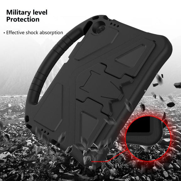 For Lenovo Tab TB-311 / WiFi 10.1 2025 EVA Shockproof Tablet Case with Holder(Black)