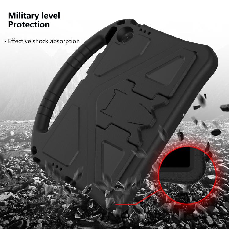 For Lenovo Tab TB-311 / WiFi 10.1 2025 EVA Shockproof Tablet Case with Holder(Black)