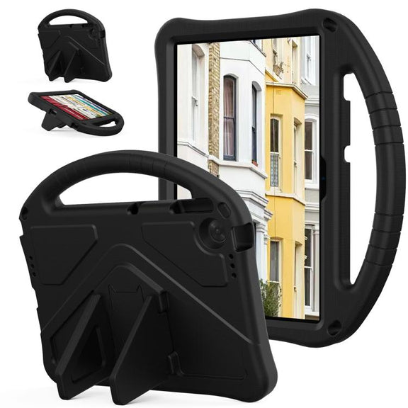 For Lenovo Tab TB-311 / WiFi 10.1 2025 EVA Shockproof Tablet Case with Holder(Black)