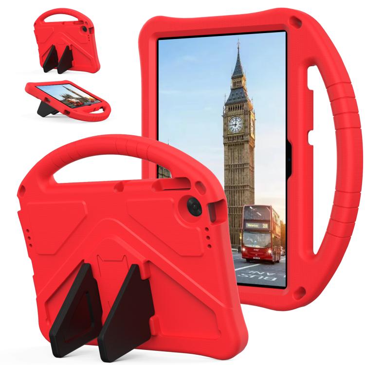 For Lenovo Tab TB-311 / WIFI 10.1 2025 EVA Shockproof Tablet Case with Holder(Red)