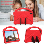 For Lenovo Tab TB-311 / WIFI 10.1 2025 EVA Shockproof Tablet Case with Holder(Red)