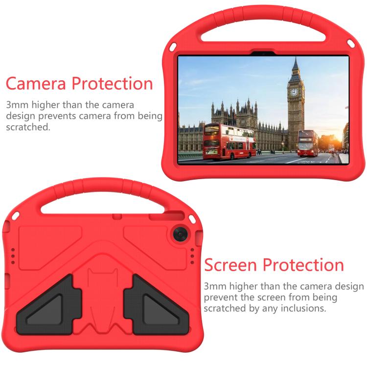 For Lenovo Tab TB-311 / WIFI 10.1 2025 EVA Shockproof Tablet Case with Holder(Red)