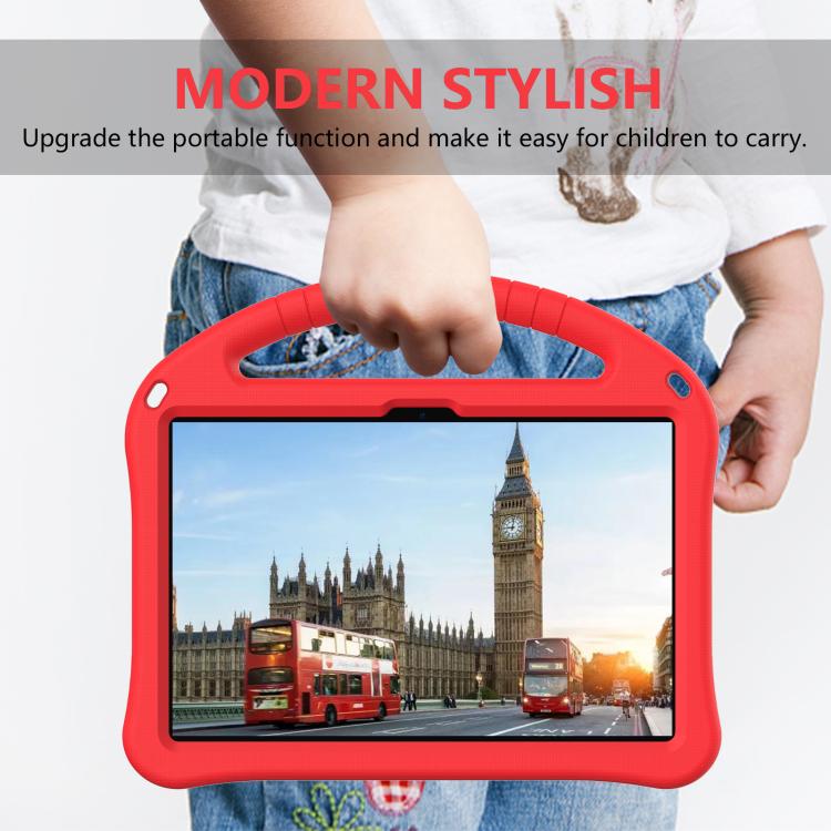 For Lenovo Tab TB-311 / WIFI 10.1 2025 EVA Shockproof Tablet Case with Holder(Red)