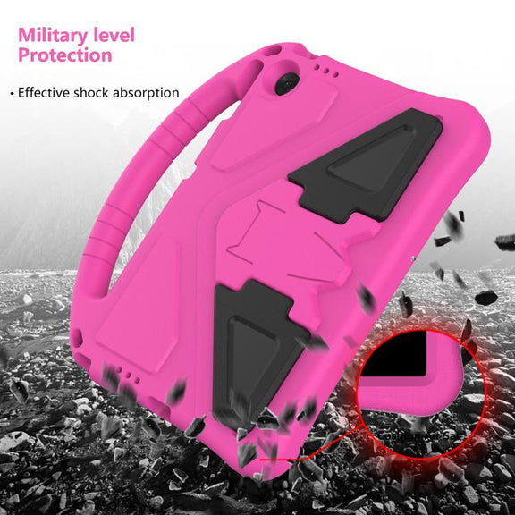 For Lenovo Tab TB-311 / WIFI 10.1 2025 EVA Shockproof Tablet Case with Holder(Rose Red)