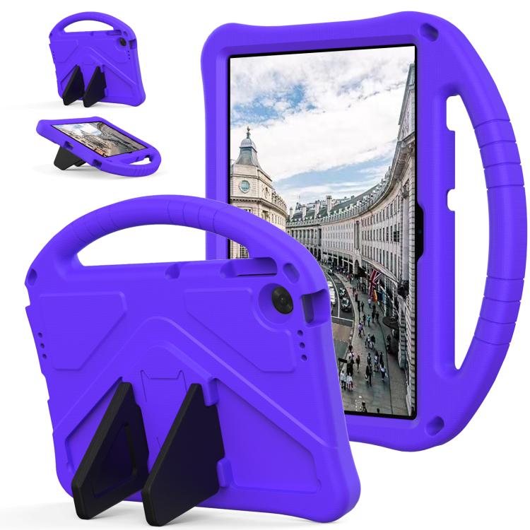 For Lenovo Tab TB-311 / WIFI 10.1 2025 EVA Shockproof Tablet Case with Holder(Purple)