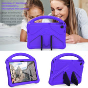 For Lenovo Tab TB-311 / WIFI 10.1 2025 EVA Shockproof Tablet Case with Holder(Purple)