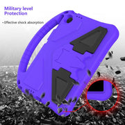 For Lenovo Tab TB-311 / WIFI 10.1 2025 EVA Shockproof Tablet Case with Holder(Purple)