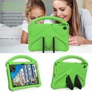 For Lenovo Tab TB-311 / WIFI 10.1 2025 EVA Shockproof Tablet Case with Holder(Green)